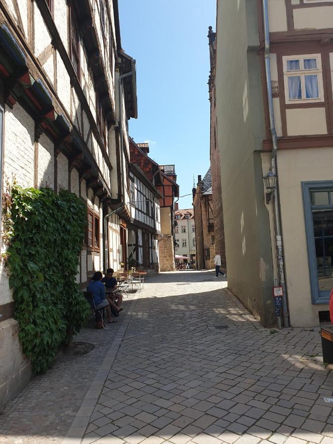 Ferienwohnung Goldstr.7 クヴェードリンブルク エクステリア 写真